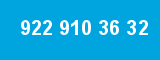 922 910 36 32 922 910 36 32